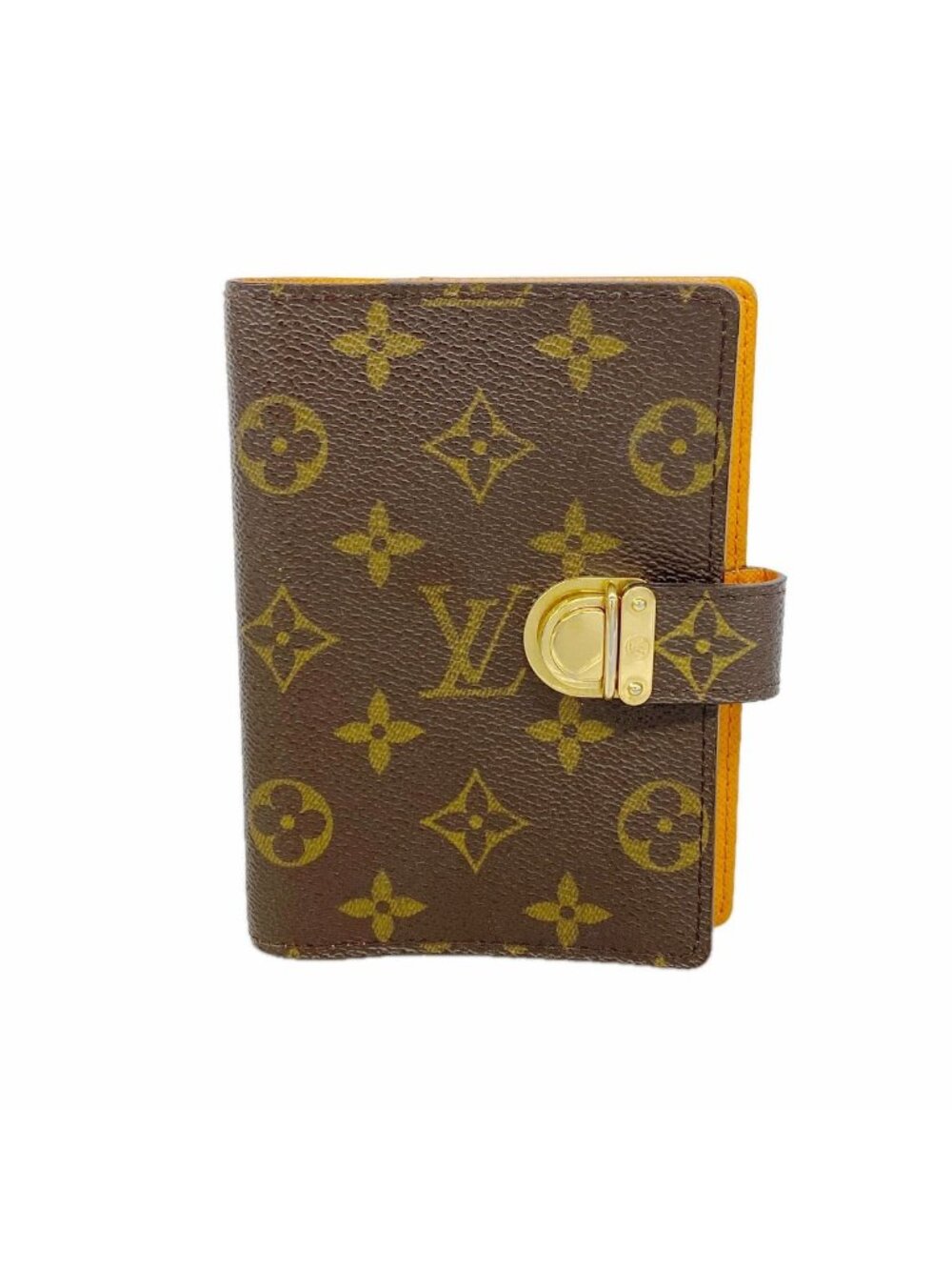 Louis Vuitton Notebook Cover Monogram Agenda PM Brown Mandarin Koala